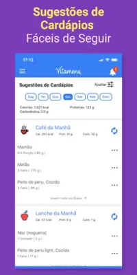 Vitamenu Reeducação Alimentar android App screenshot 19