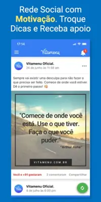 Vitamenu Reeducação Alimentar android App screenshot 20
