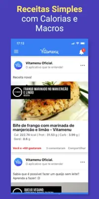 Vitamenu Reeducação Alimentar android App screenshot 21