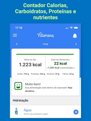 Vitamenu Reeducação Alimentar android App screenshot 6